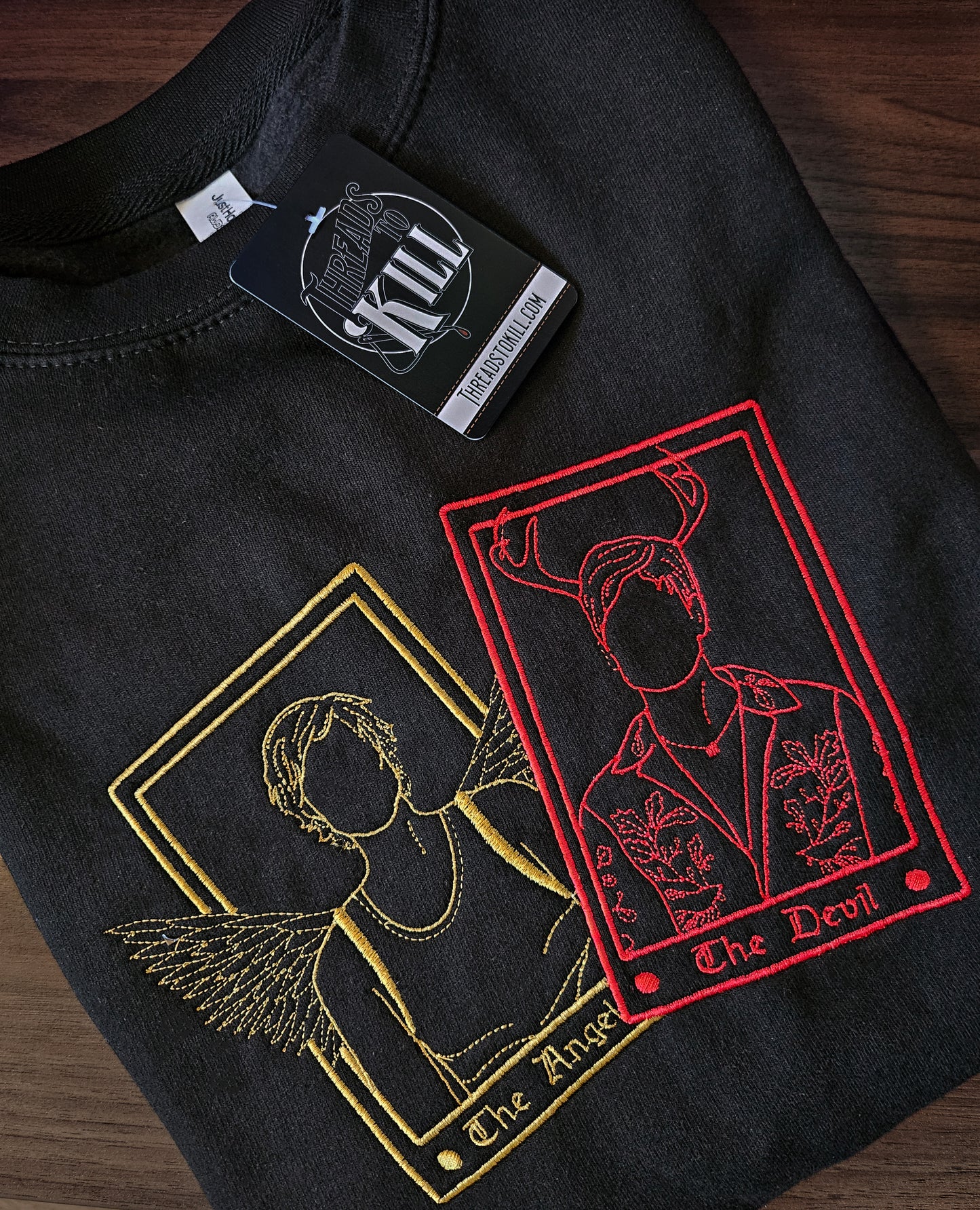 The Angel and The Devil Sweatshirt