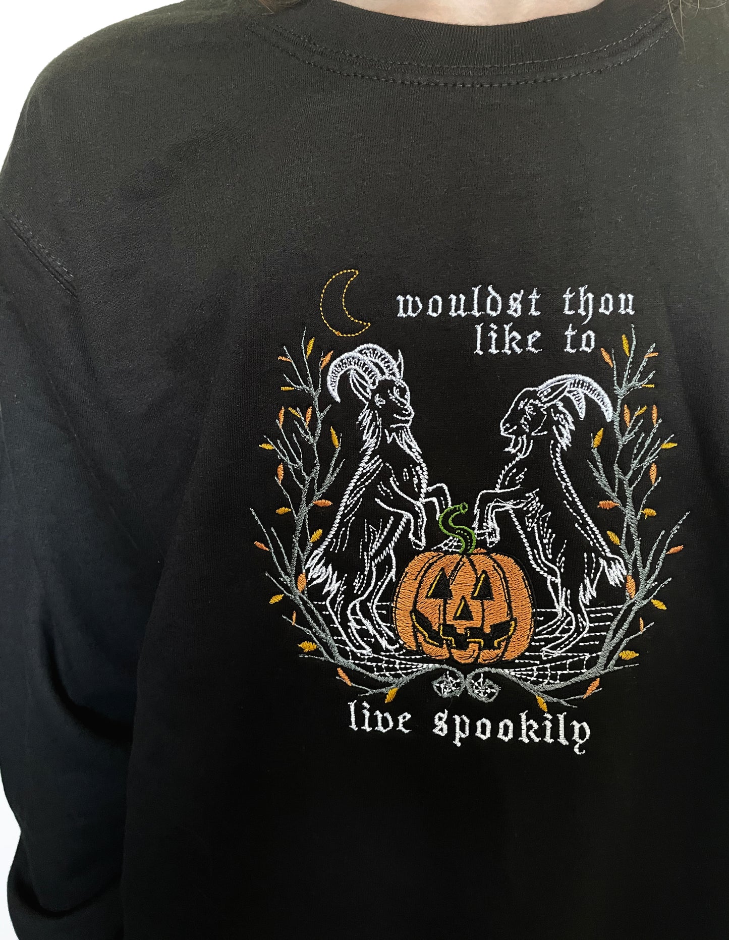 Live Spookily Sweatshirts