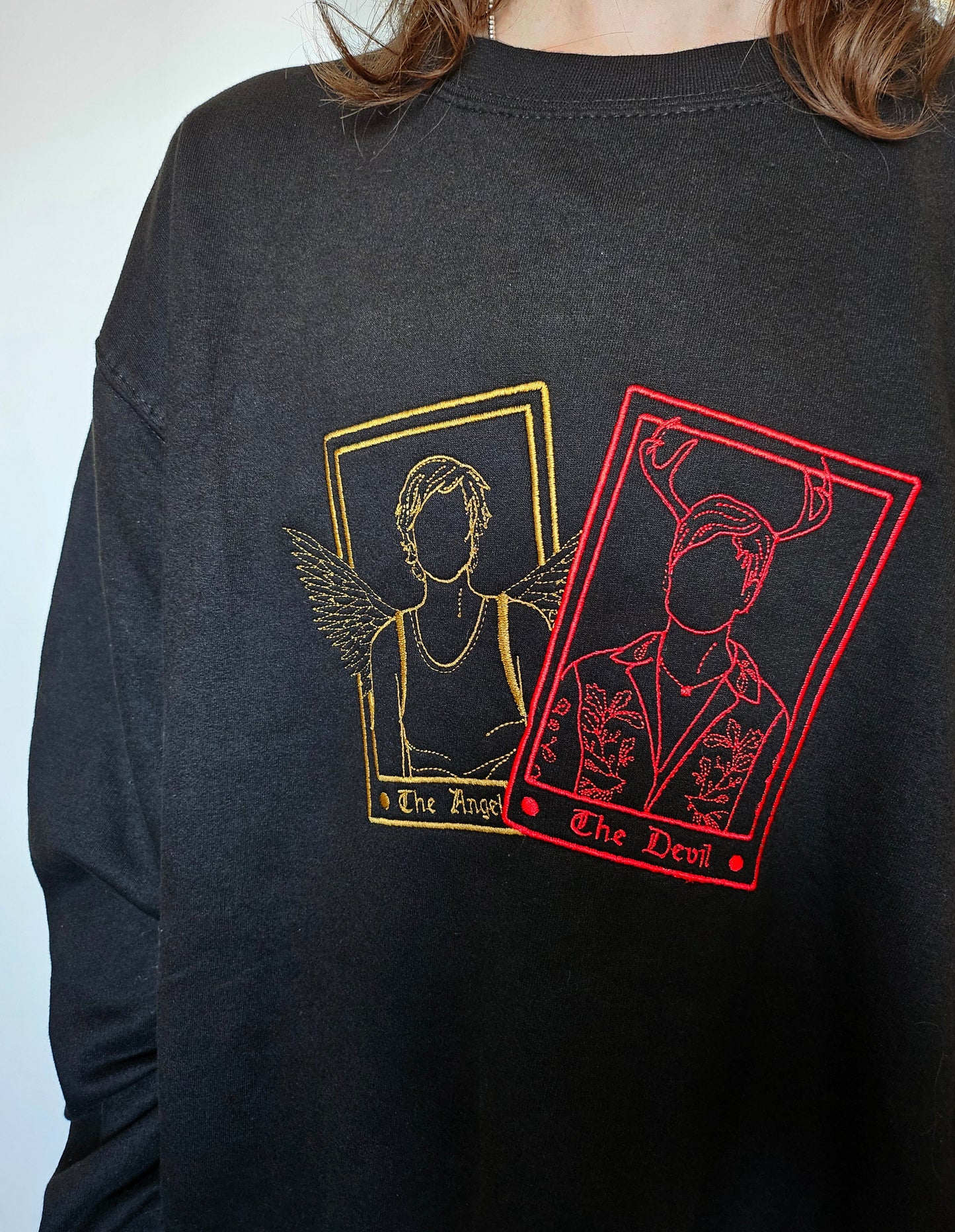 *READY TO SHIP* The Angel and The Devil Sweatshirt
