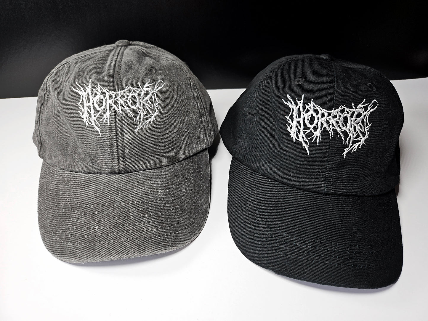 Metal Horror Dad Caps