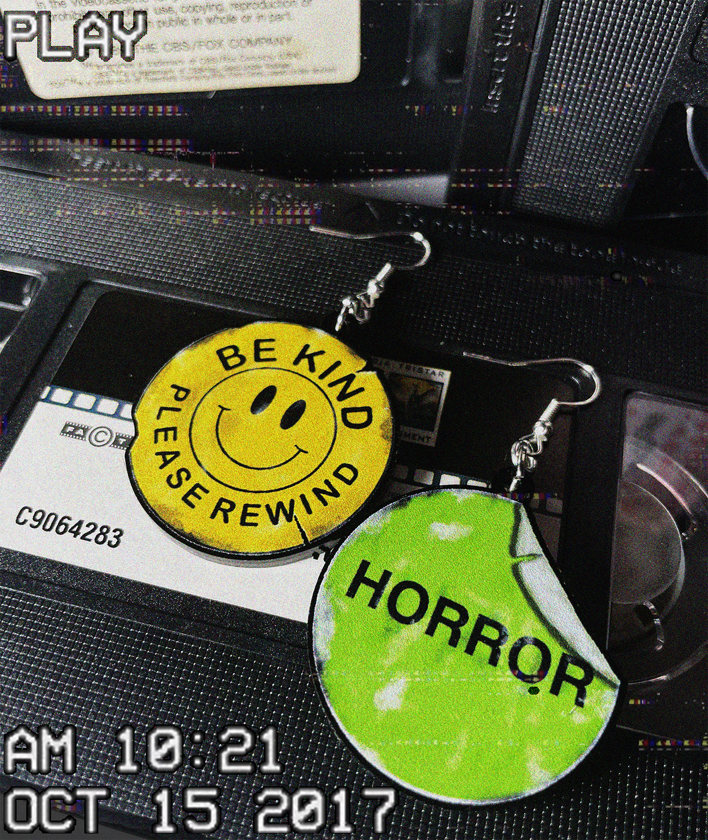 Be Kind, Please Rewind VHS Earrings