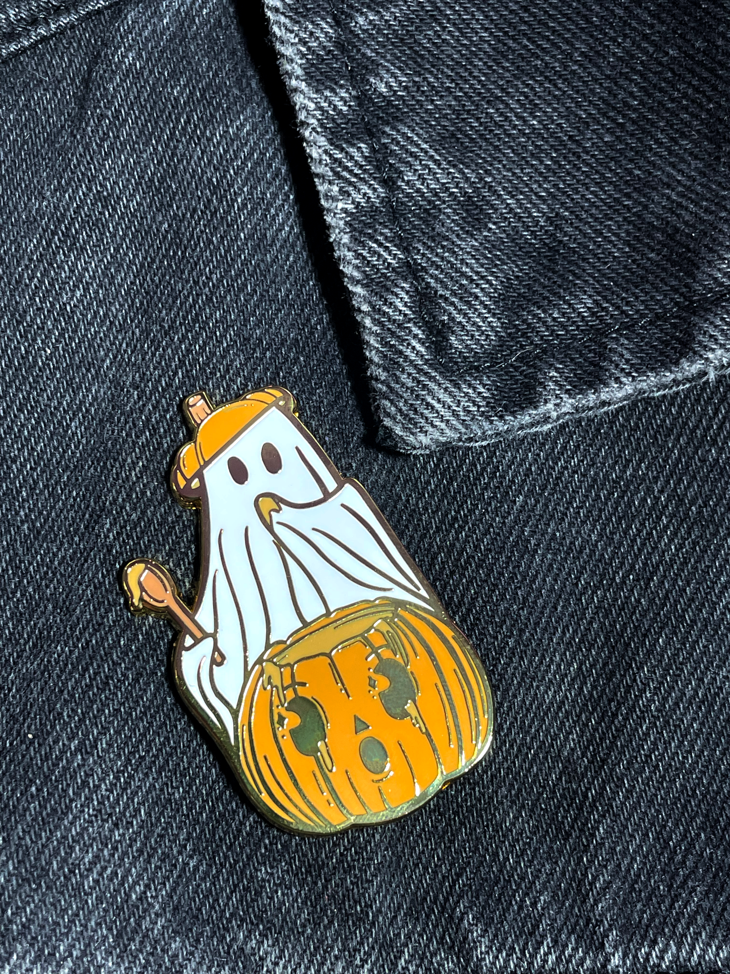 Lil Murderous Ghost Hard Enamel Pin