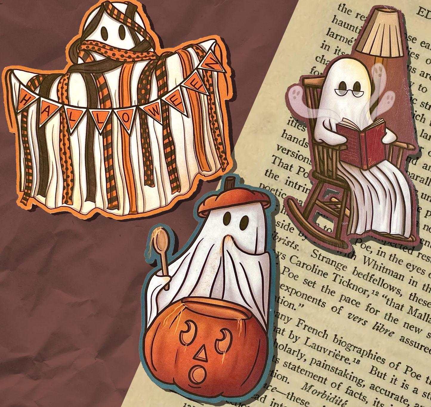 Tales of the Murderous Ghost Stickers