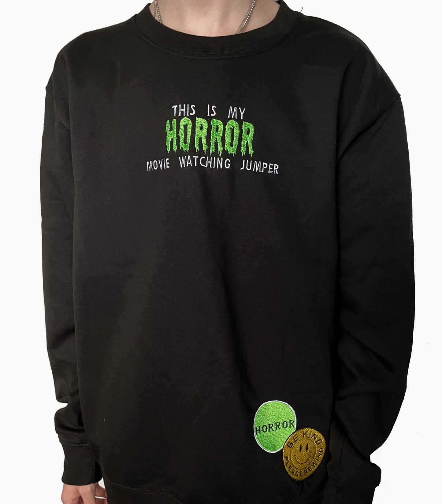 Horror Movie Watching Sweatshirt