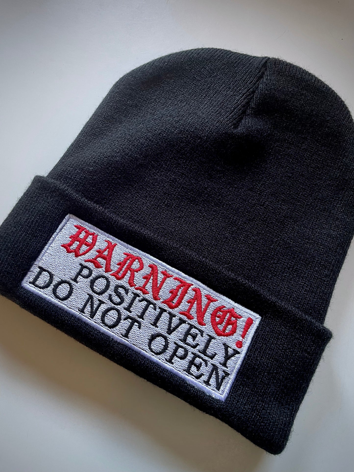 Do Not Open Beanie