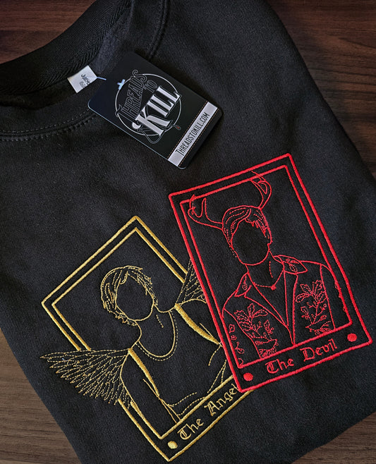 *READY TO SHIP* The Angel and The Devil Sweatshirt