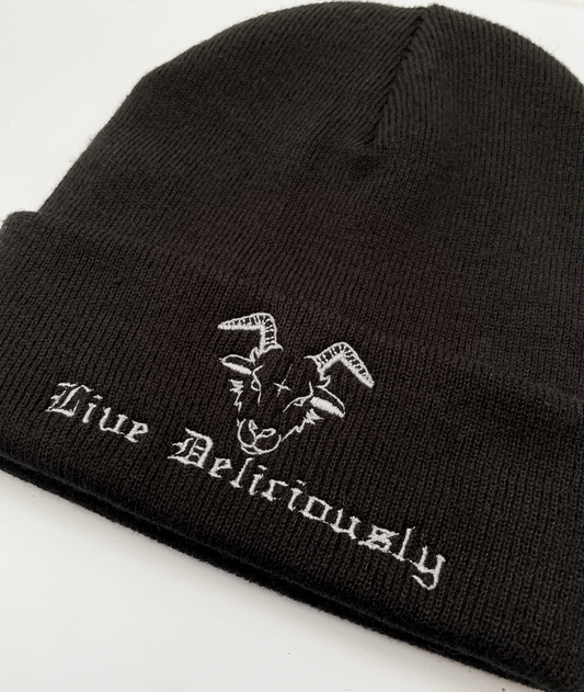 *SECONDS* Live Deliciously Beanie