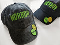 Horror VHS Sticker Dad Caps