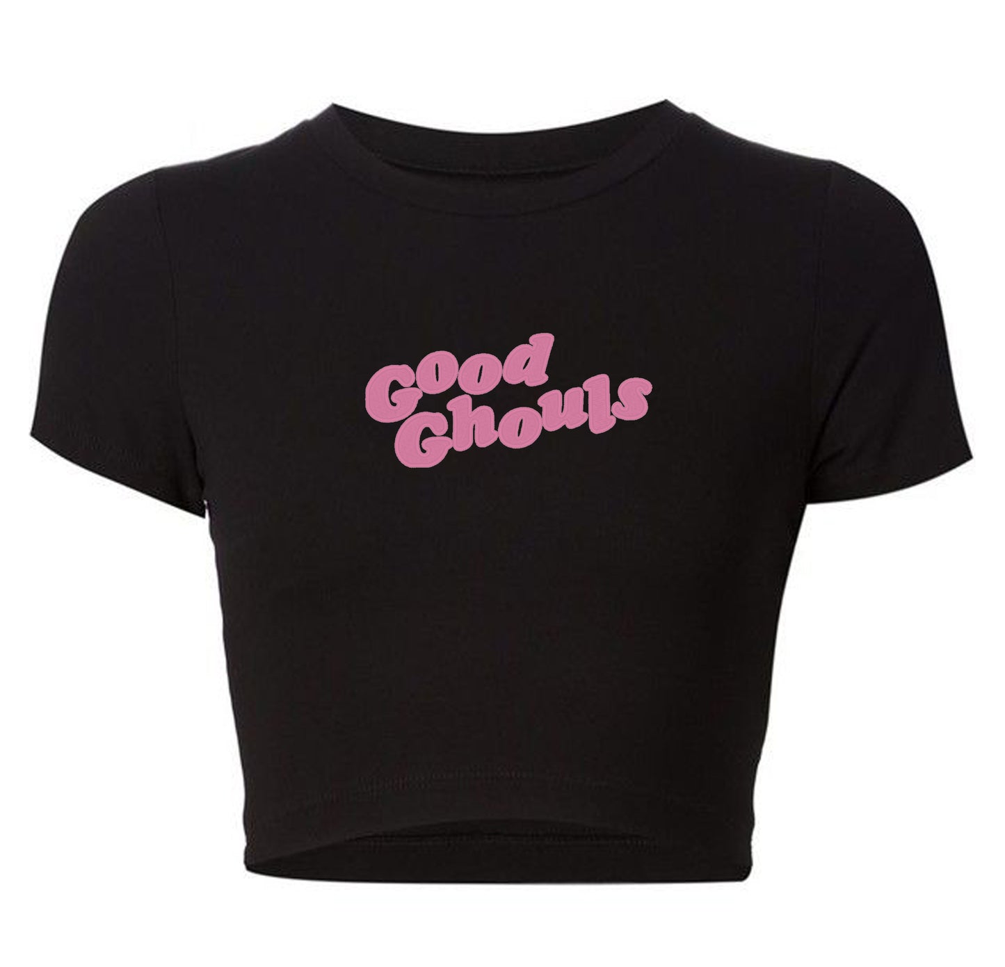 Good Ghouls Cropped Tee