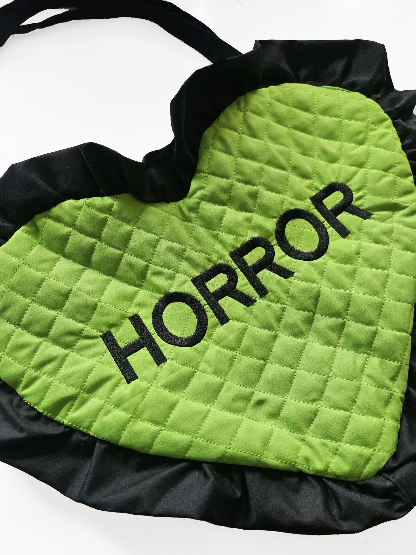 *Sample* Horror Heart Shaped Tote Bag