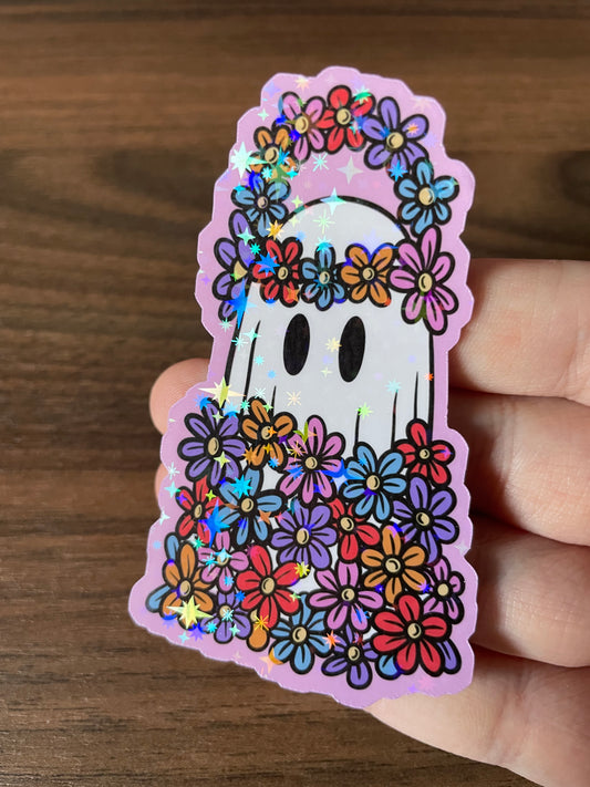 May queen ghost sticker