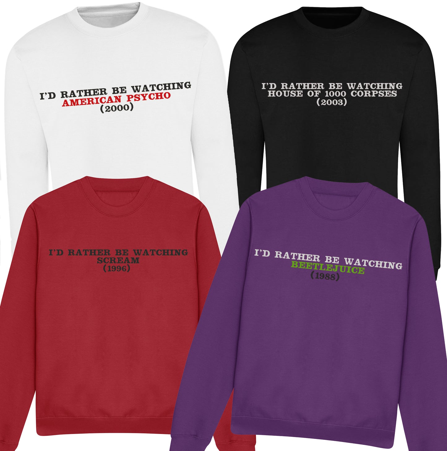 'I'd Rather Be Watching' Jumper/Hoodie