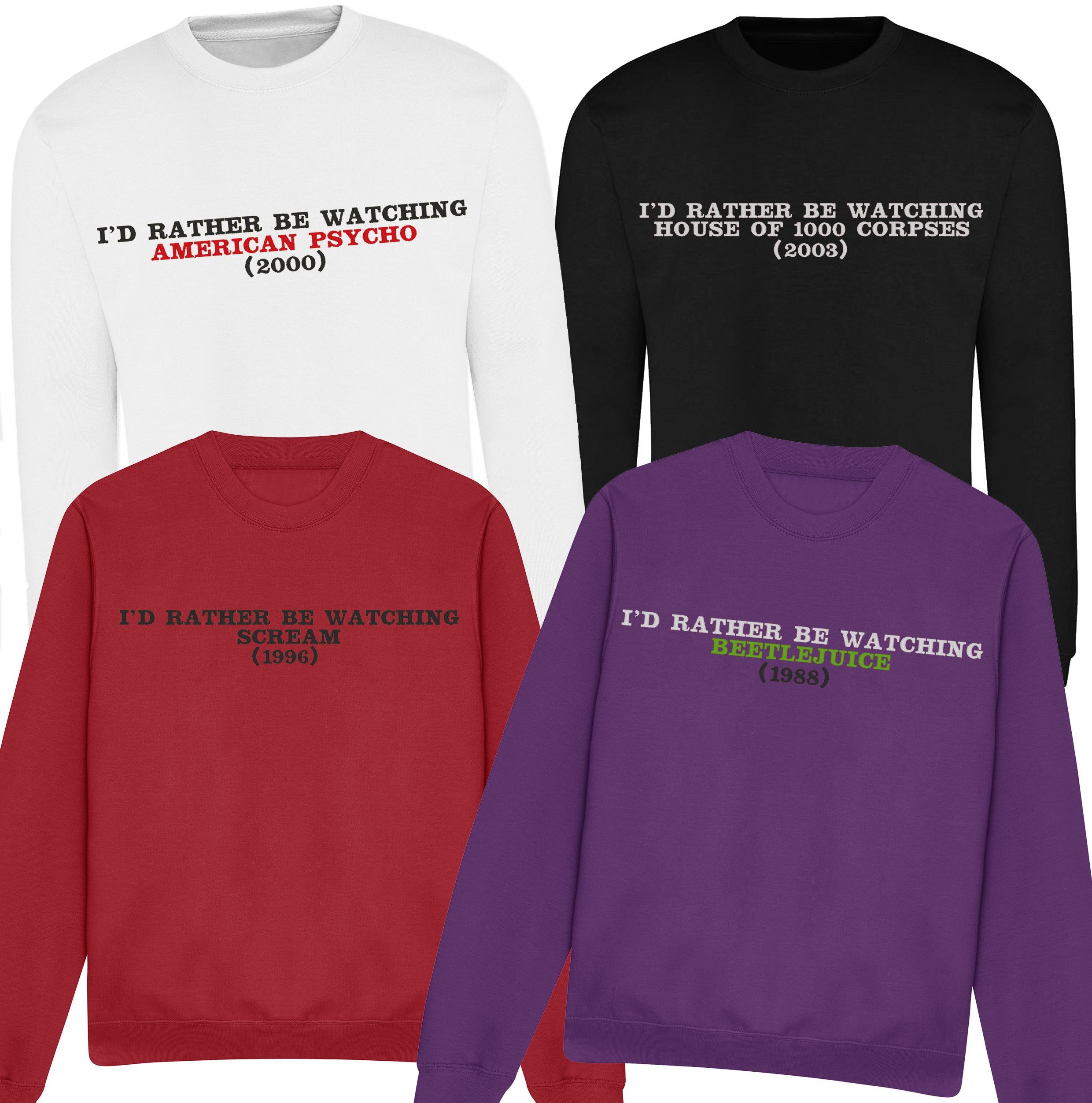 I'd Rather Be Watching Sweatshirt